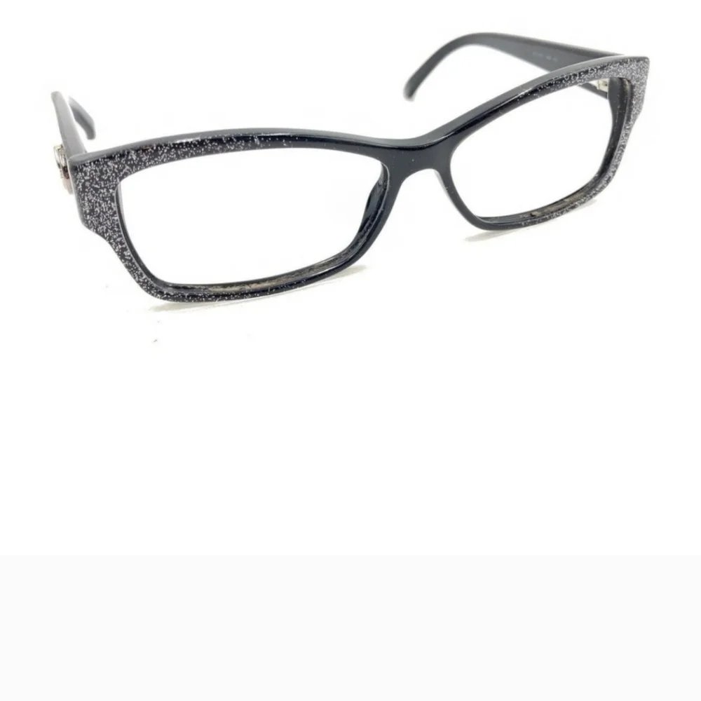 NWOT Gucci GG 3203 Yho Black Glitter  Rectangular Optical Frames Eyeglasses - Picture 2 of 12